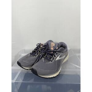 Brooks Ghost 12 Women’s Running Shoes Size 9 Gray Blue Cushion Neutral Trainers